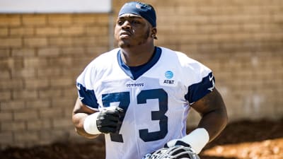 Why was Tyler Smith absent from Tuesday's Cowboys practice?