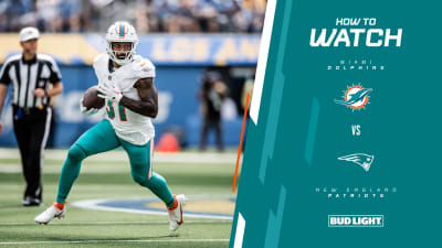 Listen Live: Dolphins vs. Patriots - 9/17/23 - Home & Away Feeds