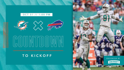 Miami Dolphins at Buffalo Bills  Countdown to Kickoff – Playoffs