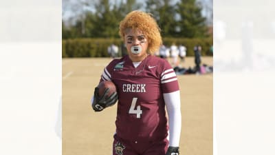 Custom High School Football Pants with Side Trim