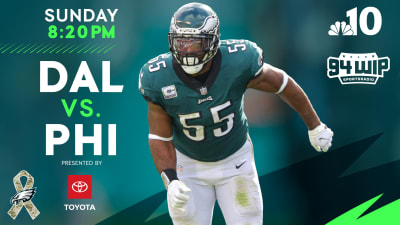 What channel is Cowboys vs. Eagles on today? Schedule, time for 'Sunday  Night Football' game in Week 8