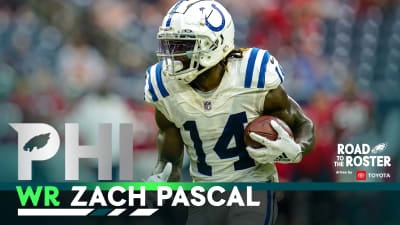 Wise high school graduate and Eagles wide receiver Zach Pascal set