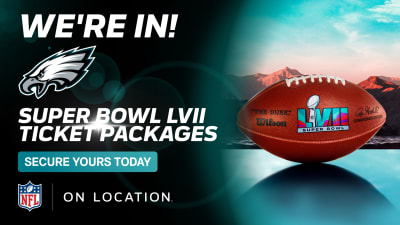 Philadelphia Eagles Super Bowl LVII Champions Signature Ticket
