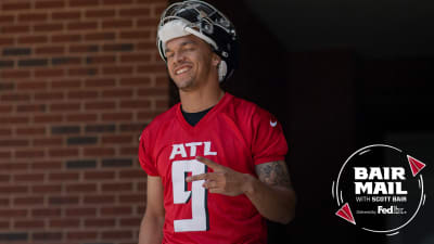 Falcons OTA observations: Desmond Ridder's accuracy already a hot topic? -  The Athletic