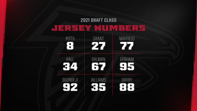 Eagles reveal jersey numbers for 2021 draft picks (and some