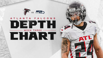 Falcons release depth chart heading into Week 2 of the 2023 regular season