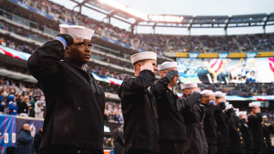 Giants highlight year round commitment to Salute to Service