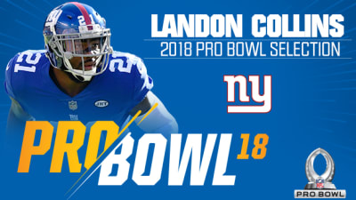 Landon Collins named 2018 Pro Bowl starting safety