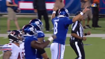 VIDEO: Daniel Jones Trips Over Himself to Miss Easy Touchdown