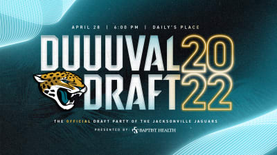 Jacksonville Jaguars to host 2023 DUUUVAL Draft Party at Daily's Place