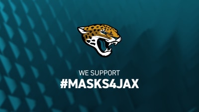 Jacksonville Jaguars Logo Face Mask by Holi Poli - Pixels