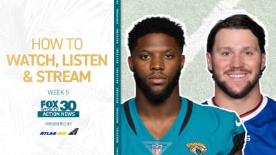 Jaguars vs. Patriots: How to watch, stream, listen