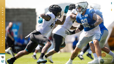 Competitive Edge Drives Day Two of Jaguars-Lions Joint Practice