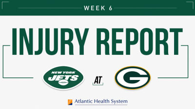 New England Patriots vs. New York Jets: Week 6 injury and weather report