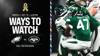 Eagles vs. Steelers: How to watch, listen and stream online in Week 6