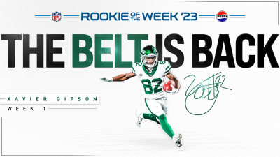 Sauce Gardner wins Pepsi Rookie of the Week, keeps belt with Jets