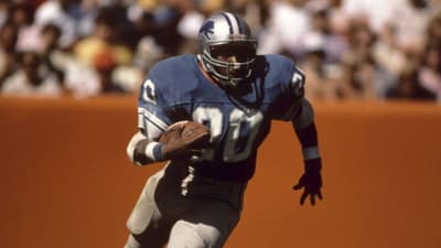 Billy Sims (Detroit Lions)  Nfl football 49ers, Nfl detroit lions, Detroit  lions football