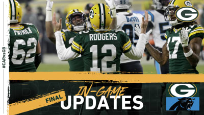 Green Bay Packers start fast, then hold off the Carolina Panthers