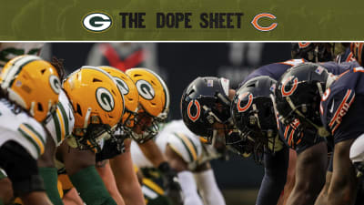 Dope Sheet: Packers open the season at the Bears