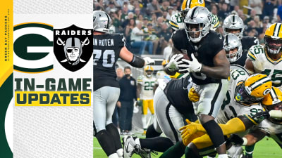 Raiders vs Packers live score & H2H