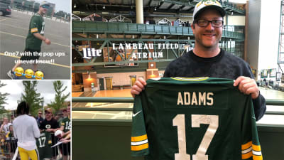 Aaron Rodgers Signed Green Bay Packers Green Custom Jersey with “Fastest QB  to 300 TD's” Inscription – Radtke Sports