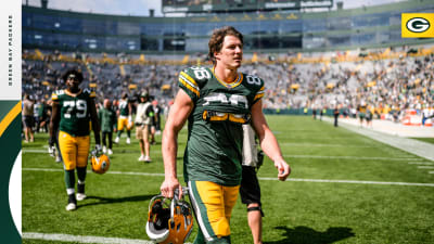 Green Bay Packers tight end Luke Musgrave (88) during a preseason NFL  football game Saturday, Aug. 19, 2023, in Green Bay, Wis. (AP Photo/Mike  Roemer Stock Photo - Alamy