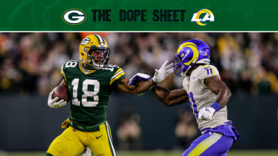 Dope Sheet: Packers head into Week 13 bye