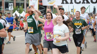 Photos: Packers host 13th annual Bellin 5K at Lambeau Field