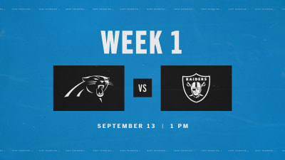 Carolina Panthers vs Las Vegas Raiders: Week 1 full coverage - Cat