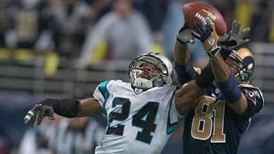 2003 NFC Championship Panthers vs Eagles Highlights (3 Ints by Ricky  Manning). 