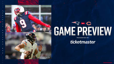 Patriots travel to face the Bears