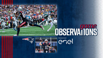 New England Patriots on X: Home opener final. #PHIvsNE