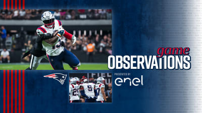 Game Observations Eight Takeaways From the Patriots Loss to the