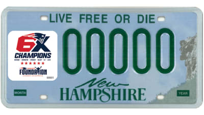 USA Made WITH PRIDE Details about   NEW ENGLAND PATRIOTS Novelty Vanity License Plate 