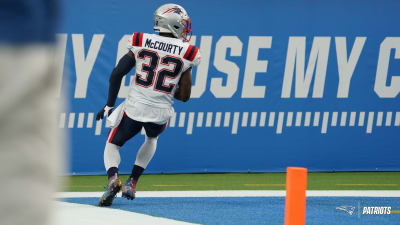 Wearing special cleats for a cause, McCourty scores fourth career TD