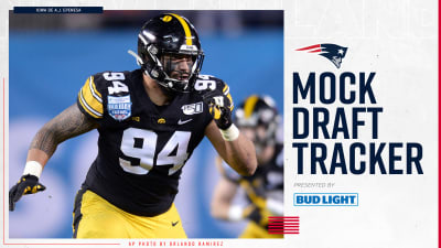 2022 New England Patriots NFL Mock Draft Tracker