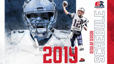 19998051445 Turner Licensing New England Patriots 2019 Box Calendar 