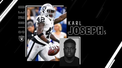 Raiders safety Karl Joseph feels like 'new person'