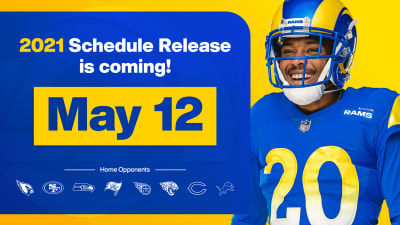 Rams' 2021 preseason schedule finalized