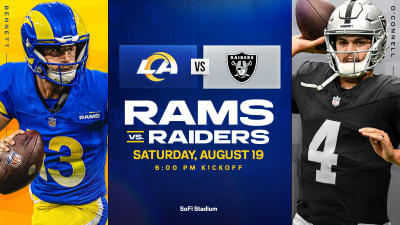 Rams vs Raiders live score & H2H