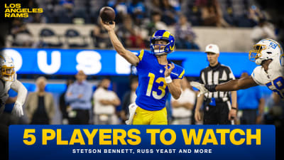 Cowboys At Rams: Players To Watch On Offense ✭ Inside The Star