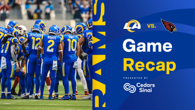 Cardinals defeat the Rams 37-13 in :Los Angeles on October 3, 2021