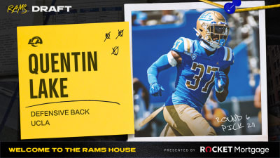 UCLA's Quentin Lake 'feels great' to join Rams – News4usonline