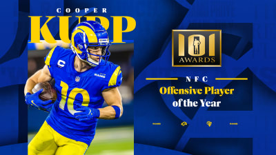 Cooper Kupp wins NFC Offensive Player of the Month for 2nd time