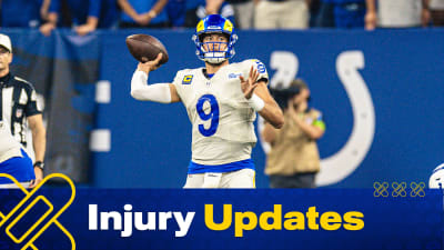 Rams say hip injury shouldn't sideline Matthew Stafford, and Cooper Kupp  will practice