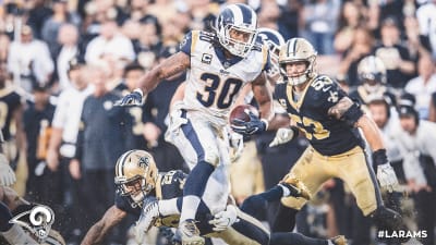 Los Angeles, CA, USA. 23rd Sep, 2018. Los Angeles Rams helmet during the  NFL Los Angeles Chargers vs Los Angeles Rams at the Los Angeles Memorial  Coliseum in Los Angeles, Ca on