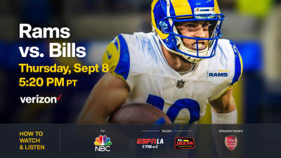 Rams News: How to watch Rams @ Bills Week 3 - Turf Show Times