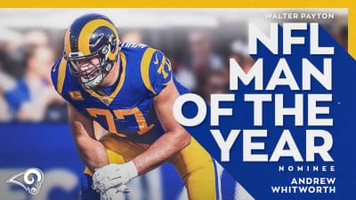 NFL on ESPN - Andrew Whitworth takes home the biggest award of the night,  the NFL Walter Payton Man of the Year Award 