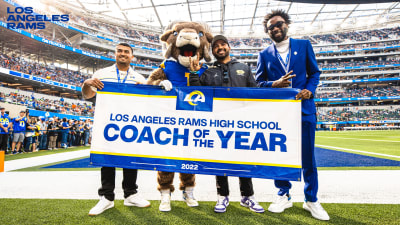 Castaneda LA Rams HS Coach Of The Year