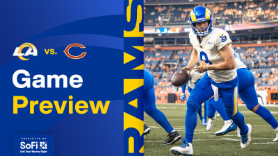 First Look: Rams kick off 2021 season hosting Bears on Sunday Night Football